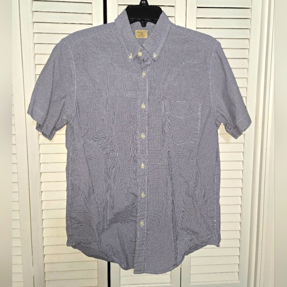 J.Crew Men's M Plaid Button-down Shirt
